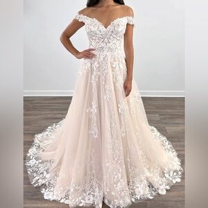 Wedding Dress - NWT Eddy K Anastasia